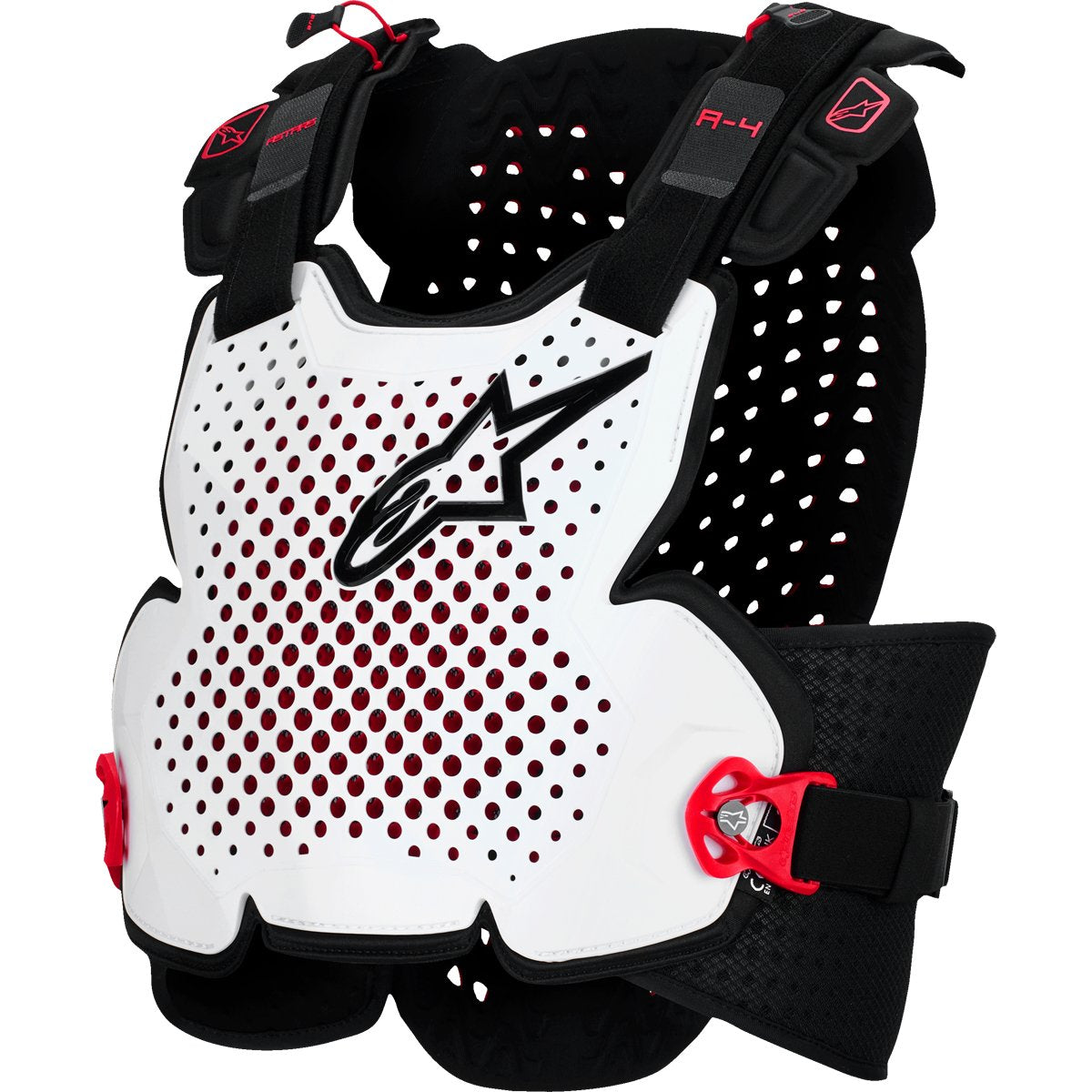 Peto Alpinestars A-4 Plasma negro rojo blanco