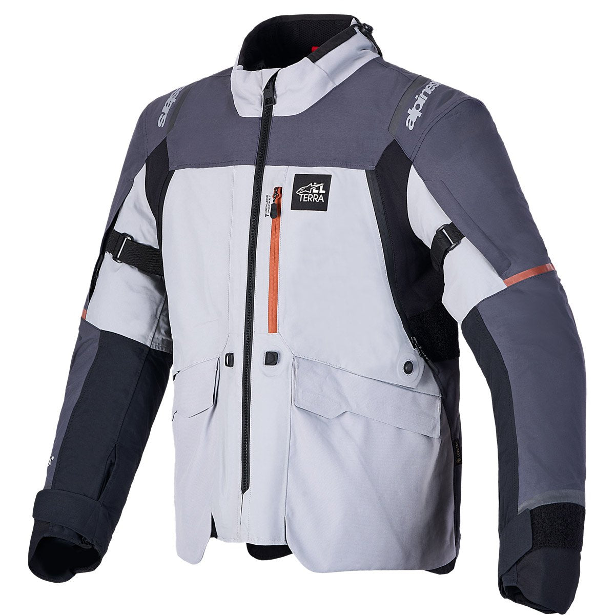 Chaqueta Alpinestars ST-7 V2 2L GORE-TEX gris / negro