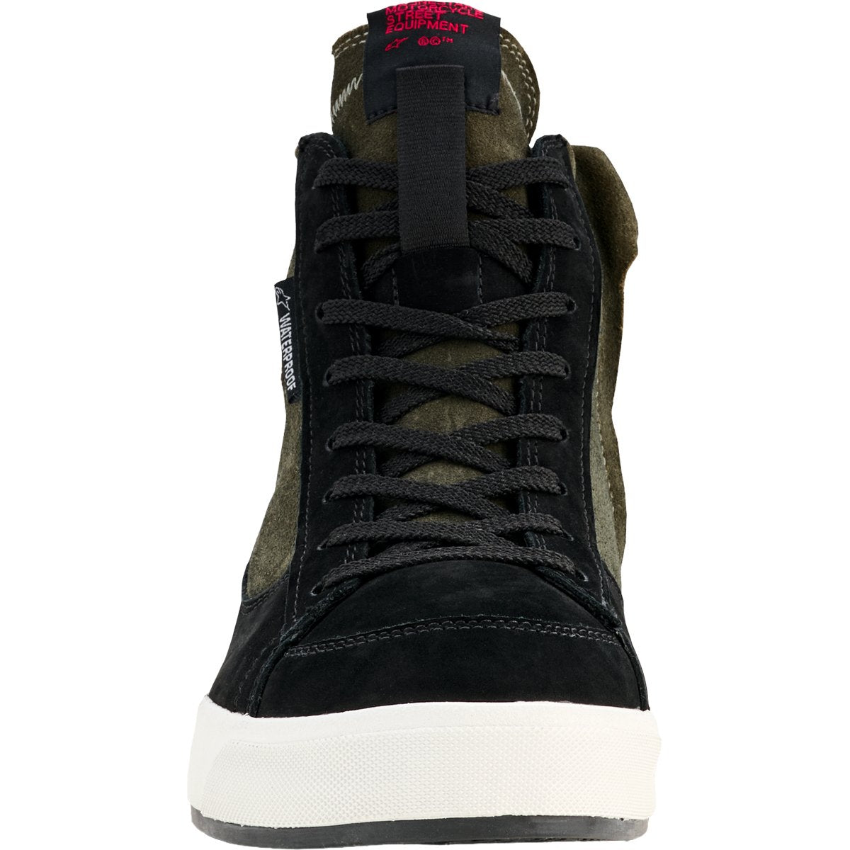 Botas Alpinestars Stated WP verde militar / negro / blanco