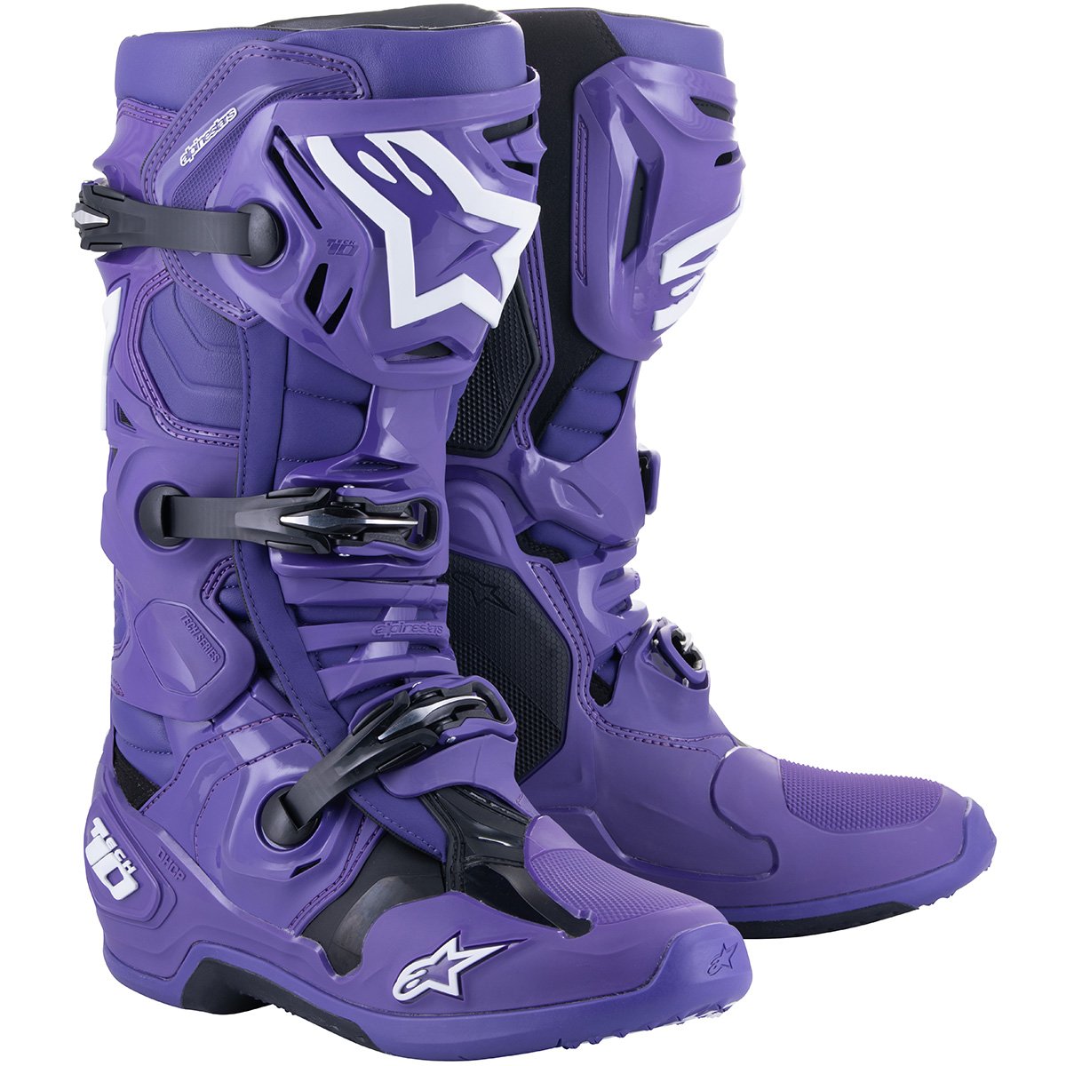 Botas Alpinestars Tech 10 ultravioleta negro