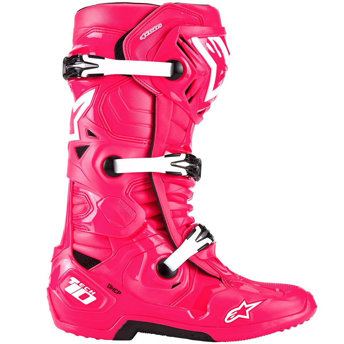 Botas Alpinestars Tech 10 Diva rosa blanco