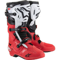 Botas Alpinestars Tech 10 Enduro rojo / negro / blanco 2025