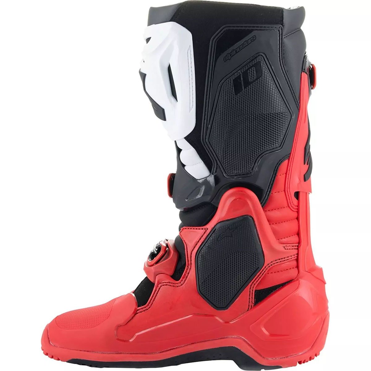 Botas Alpinestars Tech 10 Enduro rojo negro blanco
