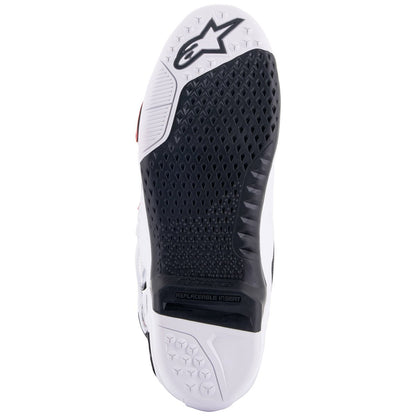 Botas Alpinestars Tech 10 Supervented blanco rojo