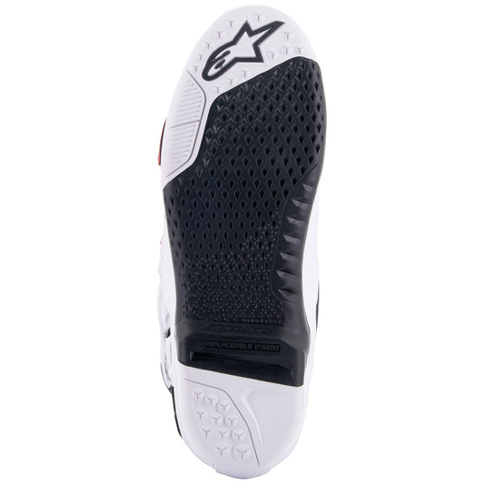 Botas Alpinestars Tech 10 Supervented blanco rojo