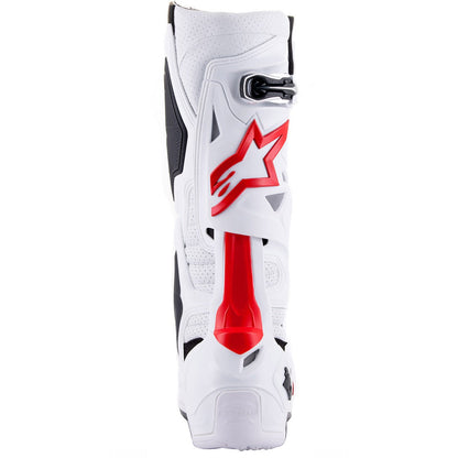 Botas Alpinestars Tech 10 Supervented blanco rojo