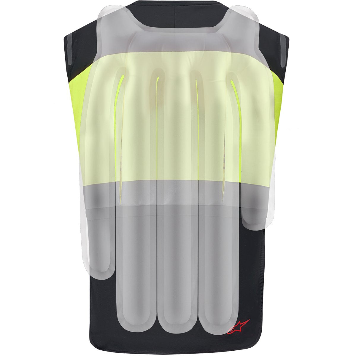 Airbag Alpinestars Tech-Air 3 V2 Black / Yellow Fluo