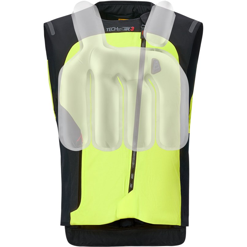 Airbag Alpinestars Tech-Air 3 V2 Black / Yellow Fluo