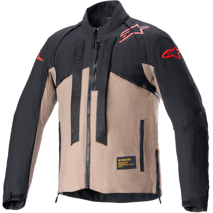 Chaqueta Alpinestars Techdura Black / Falcon Brown