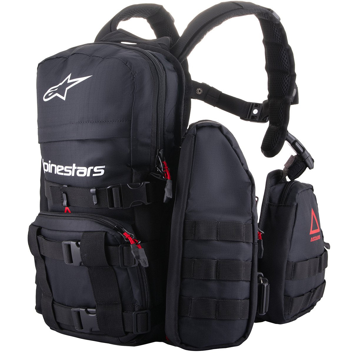 Chaleco Alpinestars Techdura Tactical Pack Black / White