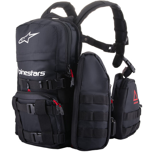 Chaleco Alpinestars Techdura Tactical Pack Black / White