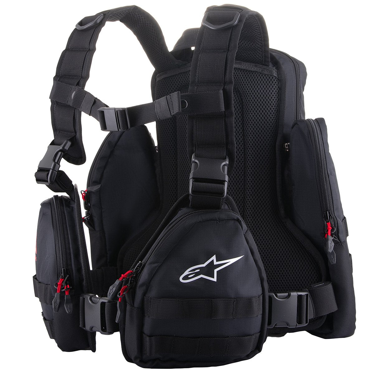 Chaleco Alpinestars Techdura Tactical Pack Black / White