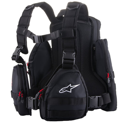 Chaleco Alpinestars Techdura Tactical Pack Black / White