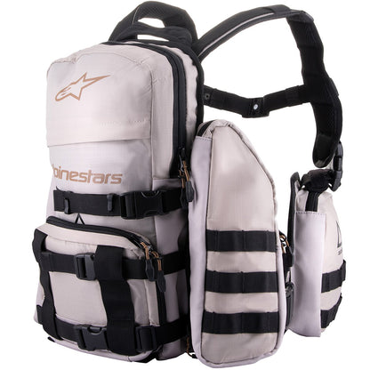 Chaleco Alpinestars Techdura Tactical Pack Warm Gray / Black
