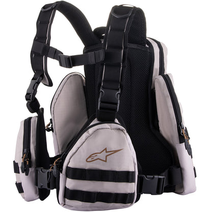 Chaleco Alpinestars Techdura Tactical Pack Warm Gray / Black