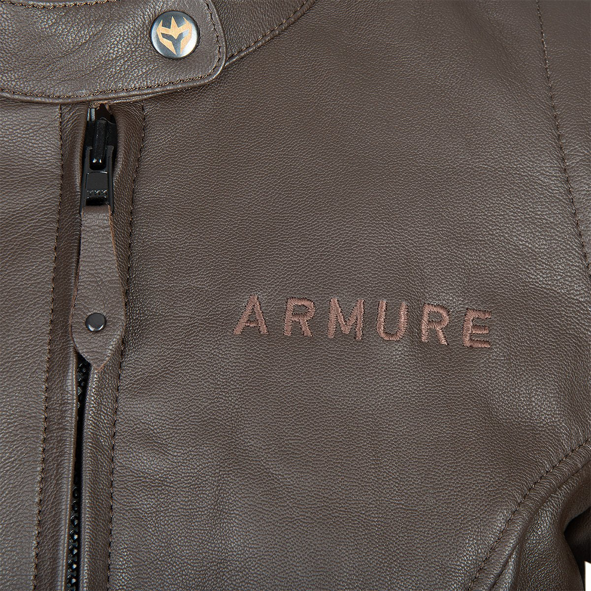 Chaqueta de piel Armure Beverley AAA Lady marrón