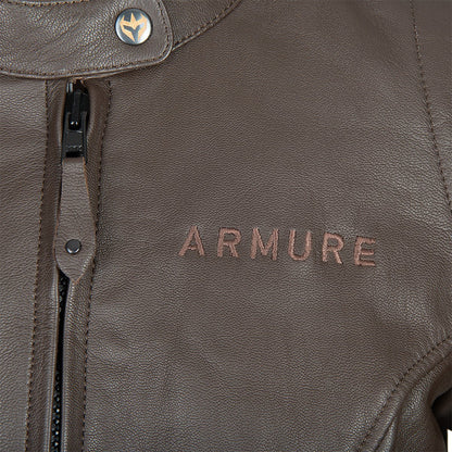 Chaqueta de piel Armure Beverley AAA Lady marrón