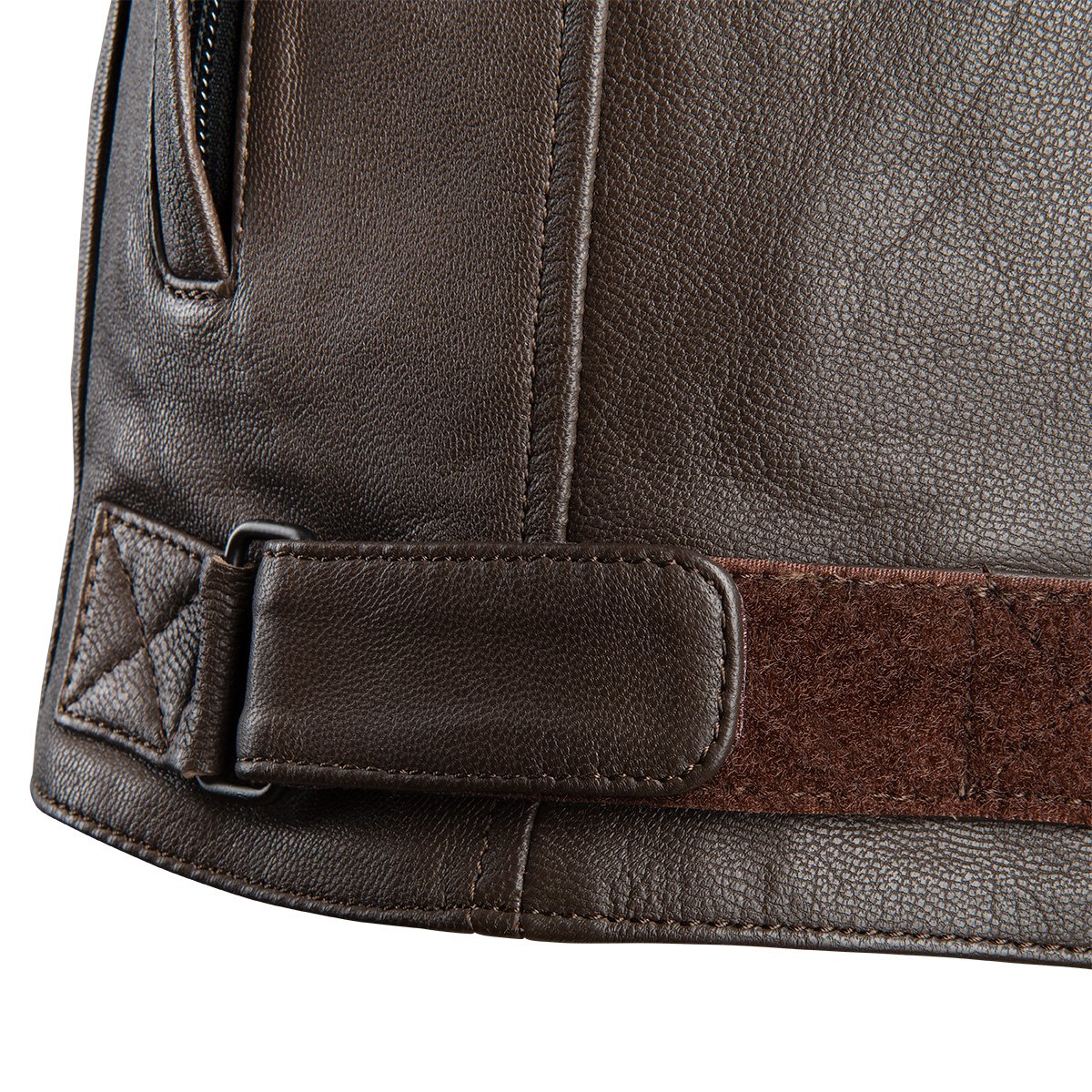 Chaqueta de piel Armure Beverley AAA Lady marrón