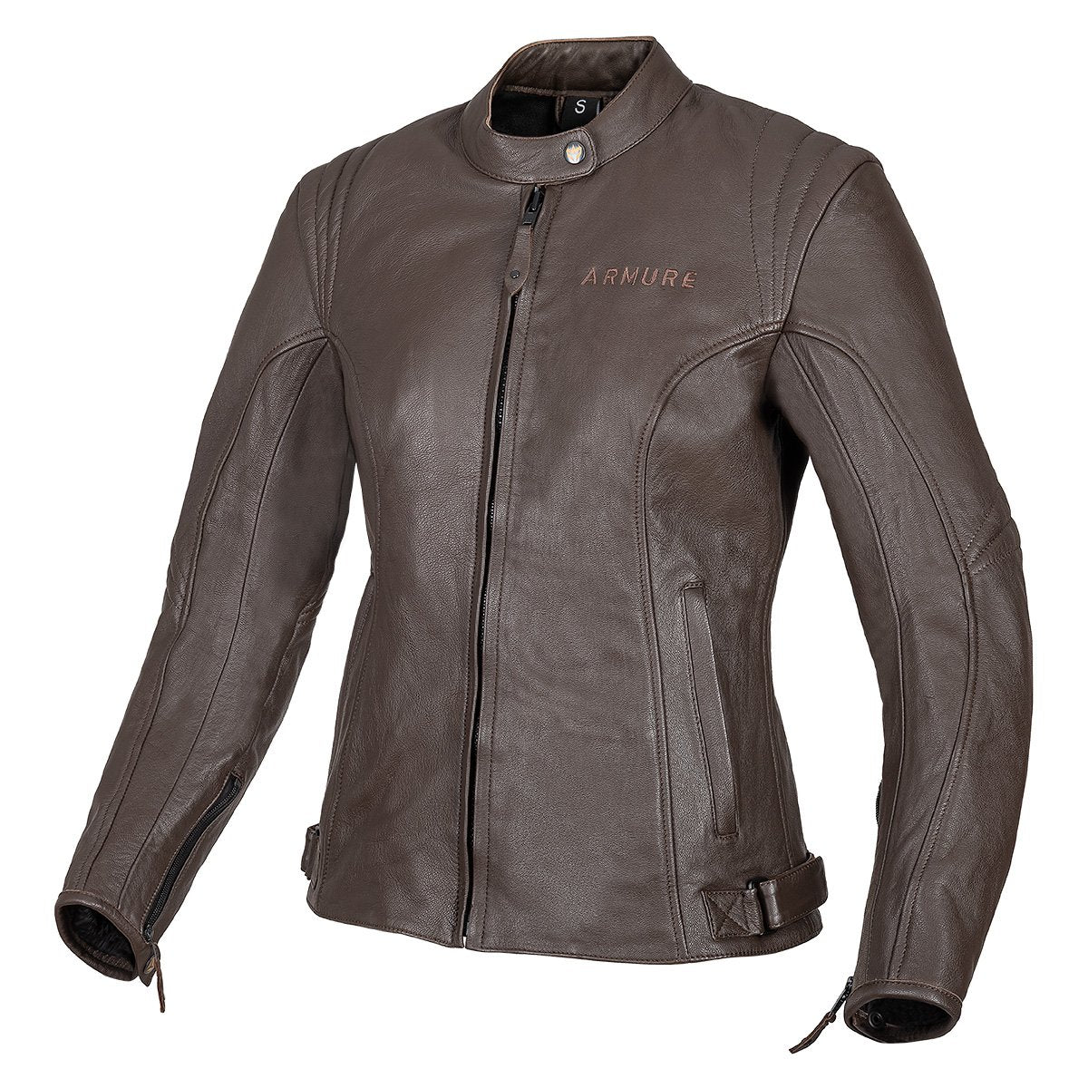 Chaqueta de piel Armure Beverley AAA Lady marrón