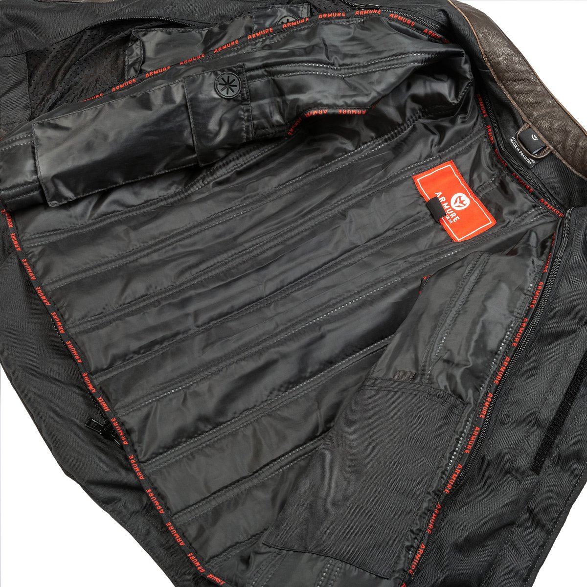 Chaqueta de piel Armure Beverley AAA Lady marrón