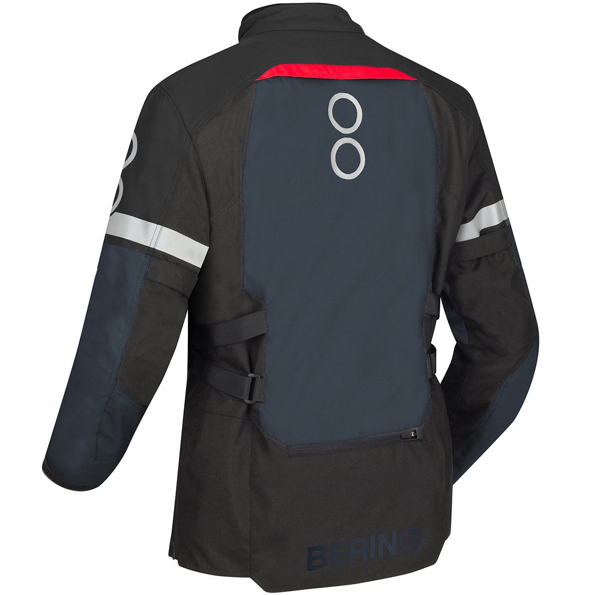 Chaqueta Bering Halifax negro / antracita / rojo