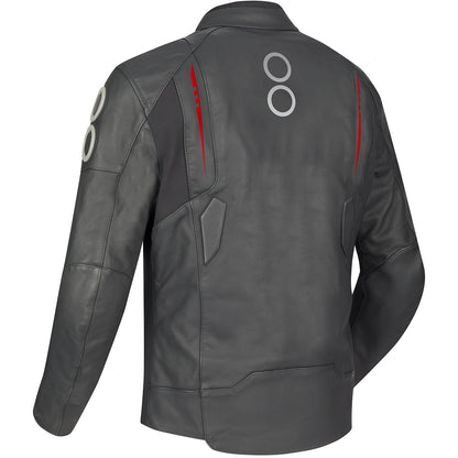 Chaqueta Bering Radial negro / rojo