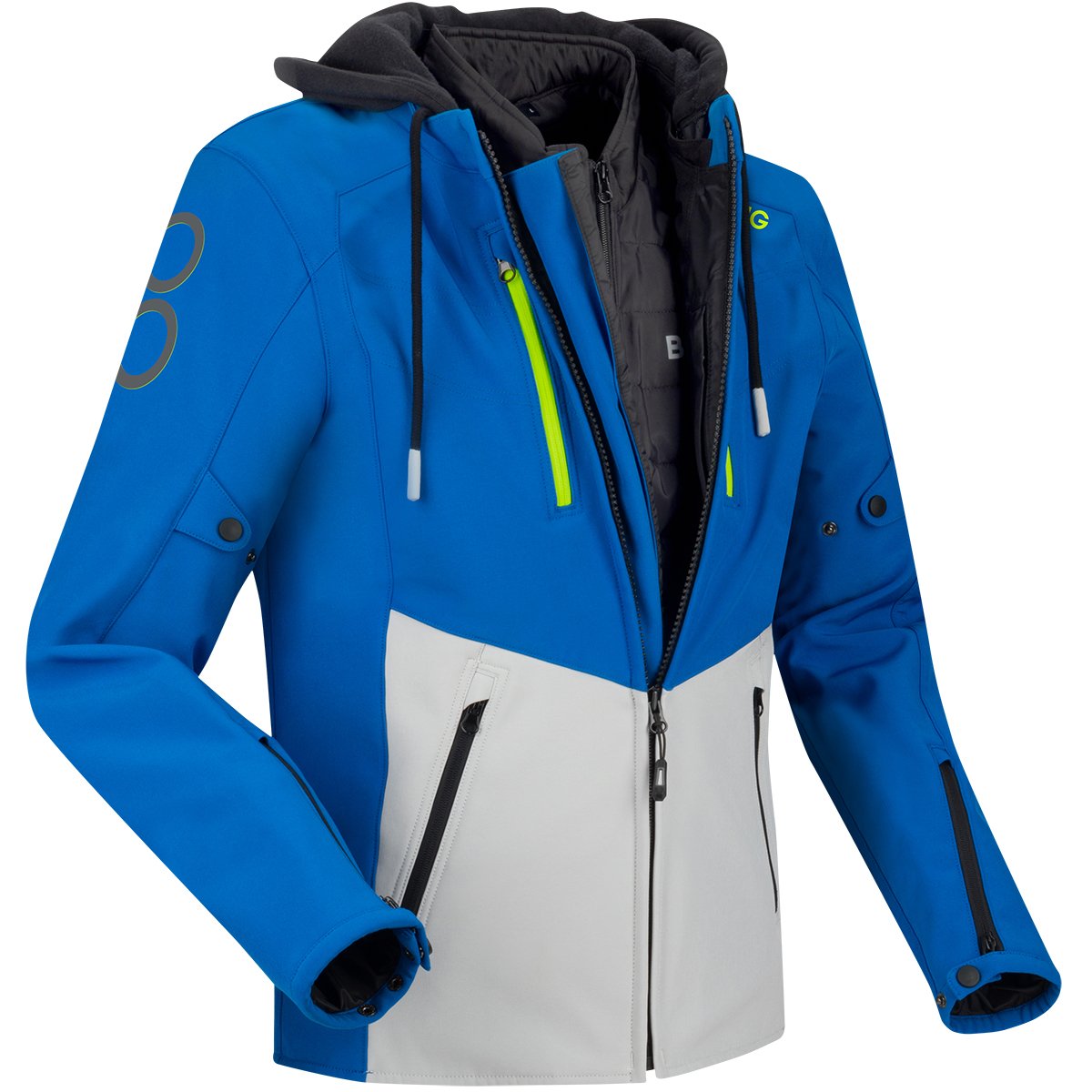 Chaqueta Bering Rotor azul / gris claro