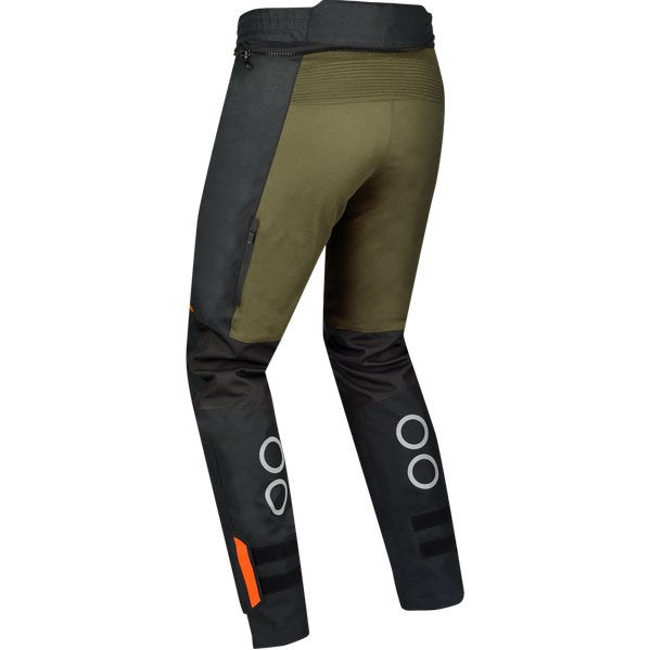 Pantalón Bering Zephyr negro / caqui / naranja