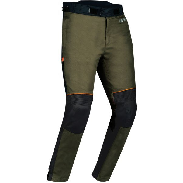 Pantalón Bering Zephyr negro / caqui / naranja