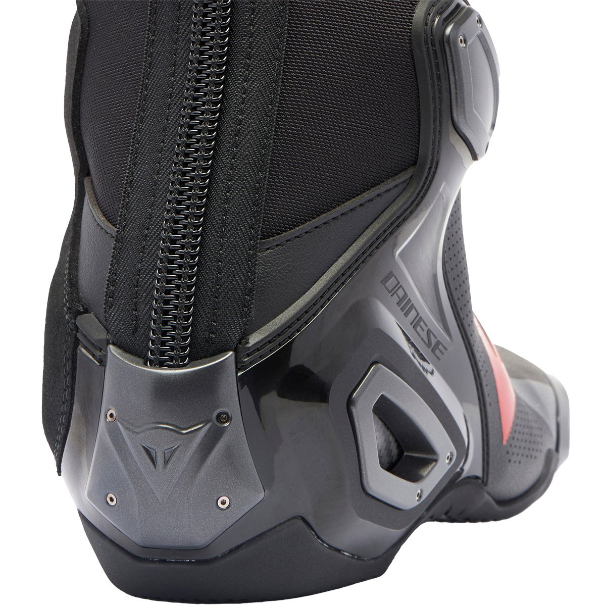 Botas Dainese Axial 2 Air Black / Black / Red-Fluo
