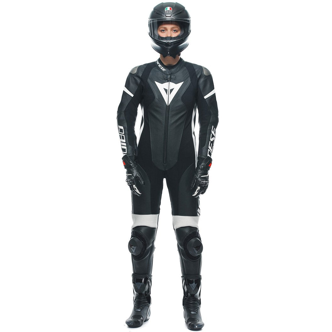 Mono Dainese Grobnik Professional Estiva Lady negro / negro / blanco