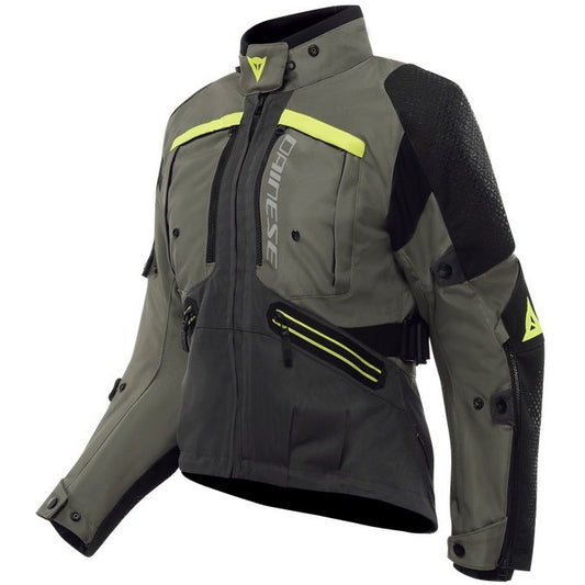 Chaqueta Dainese Gullfoss D-Dry Lady deep lichen / ebony