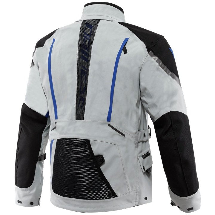 Chaqueta Dainese Super Expedition Gore-Tex gris claro azul