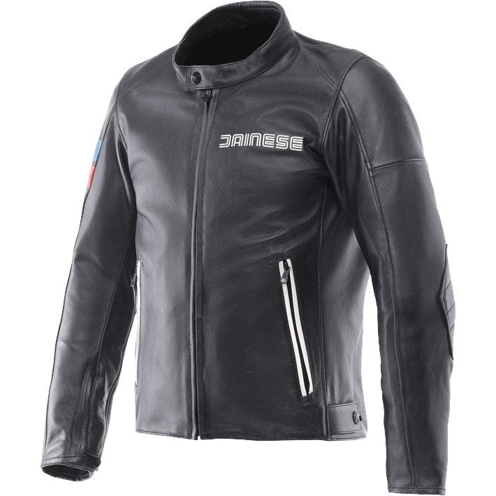 Chaqueta de piel Dainese Leggenda negro