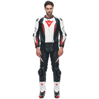 Mono Dainese Laguna Seca 5 negro / blanco / rojo lava