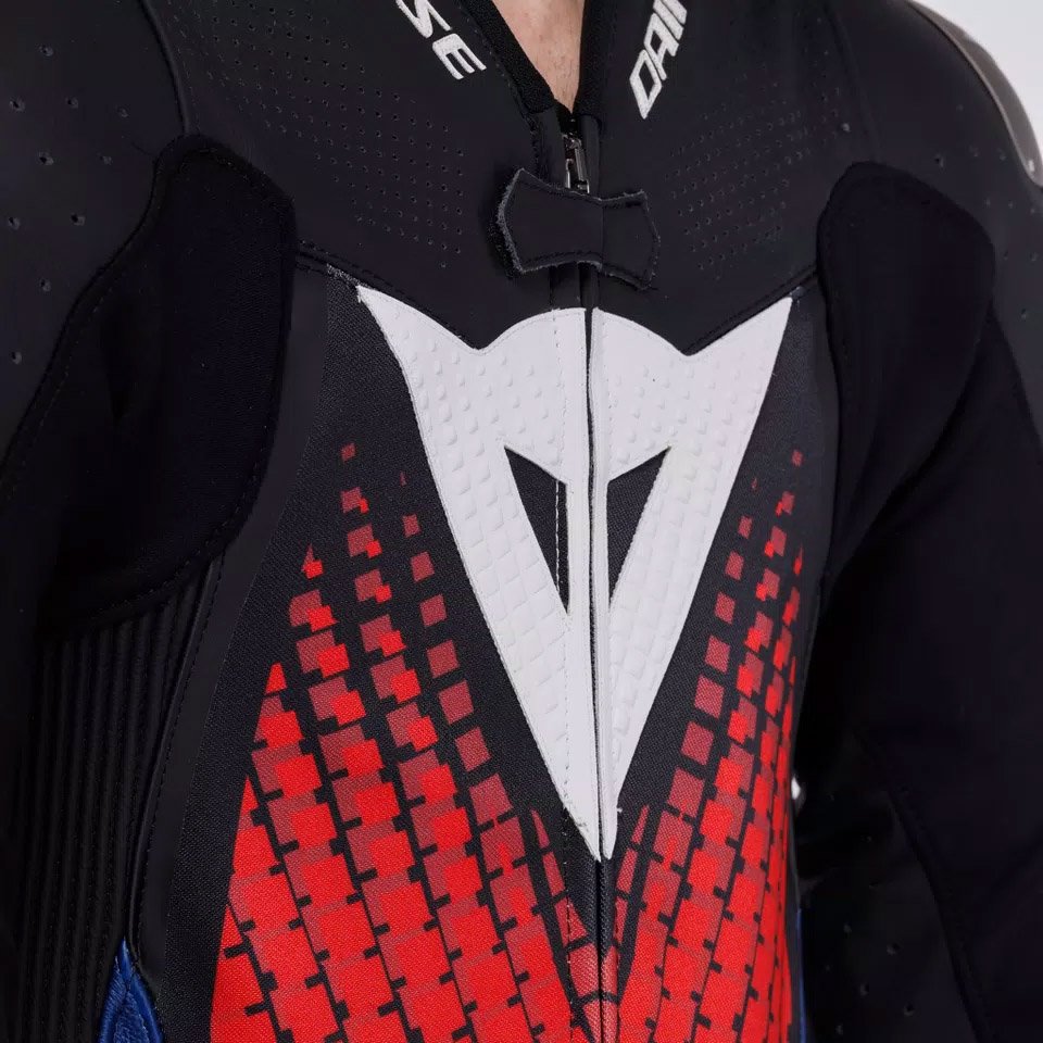 Mono Dainese Laguna Seca 6 Perf 1PC Black / Blue / Red