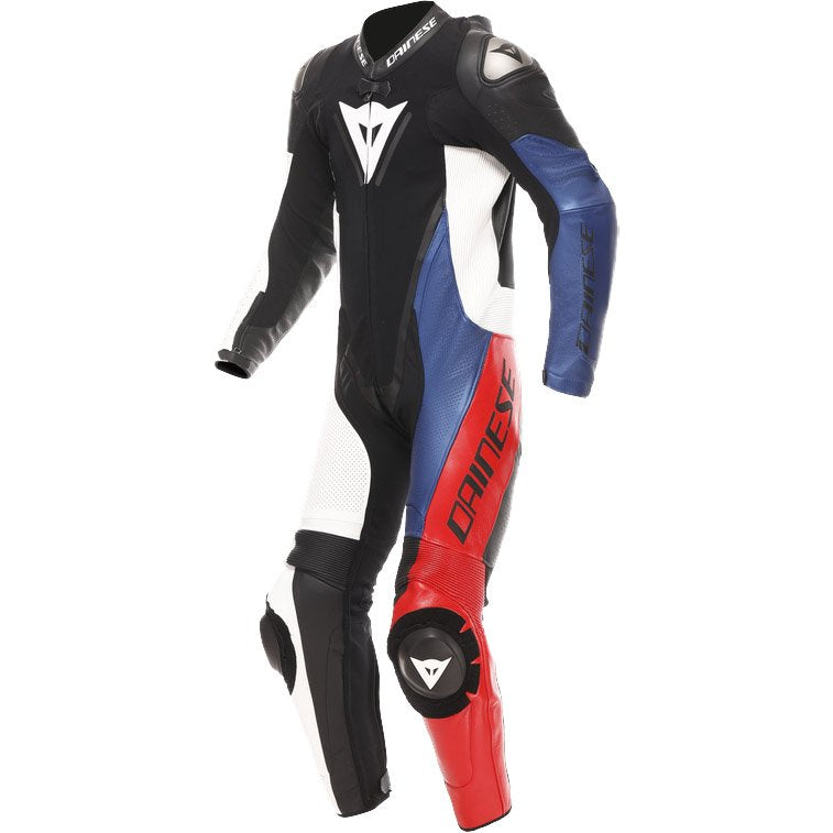 Mono Dainese Demon Sprint Perforated negro / blanco / rojo lava