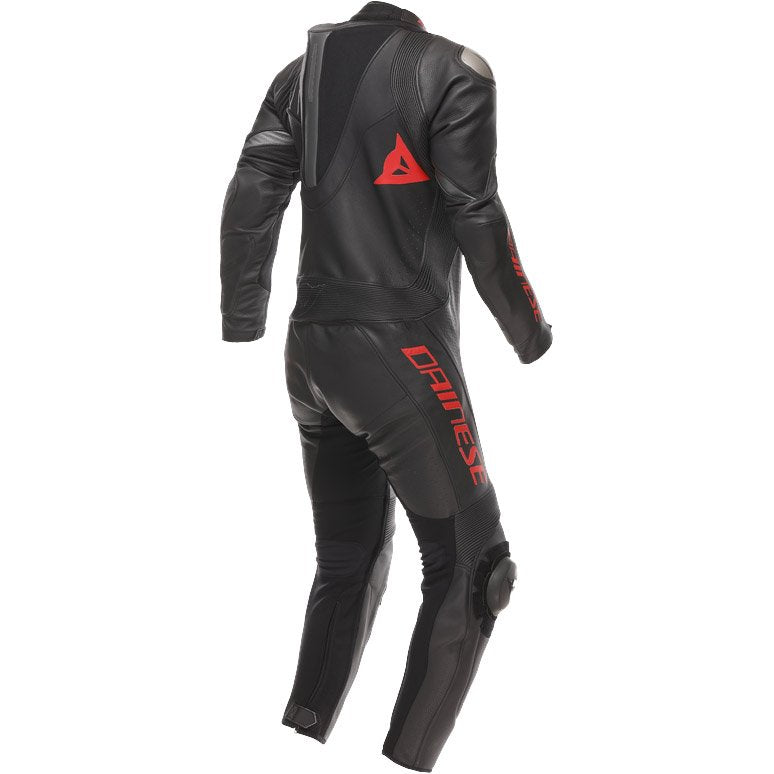 Mono Dainese Demon Sprint Perforated negro / negro / rojo lava