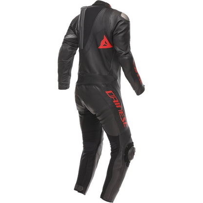Mono Dainese Demon Sprint Perforated negro / negro / rojo lava