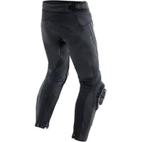 Pantalón de piel Dainese Delta 4 negro / negro