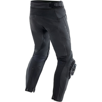 Pantalón de piel Dainese Delta 4 negro / negro