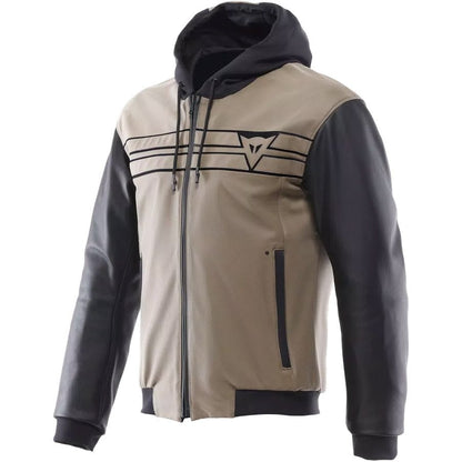 Chaqueta de piel Dainese Vintedge arena / negro