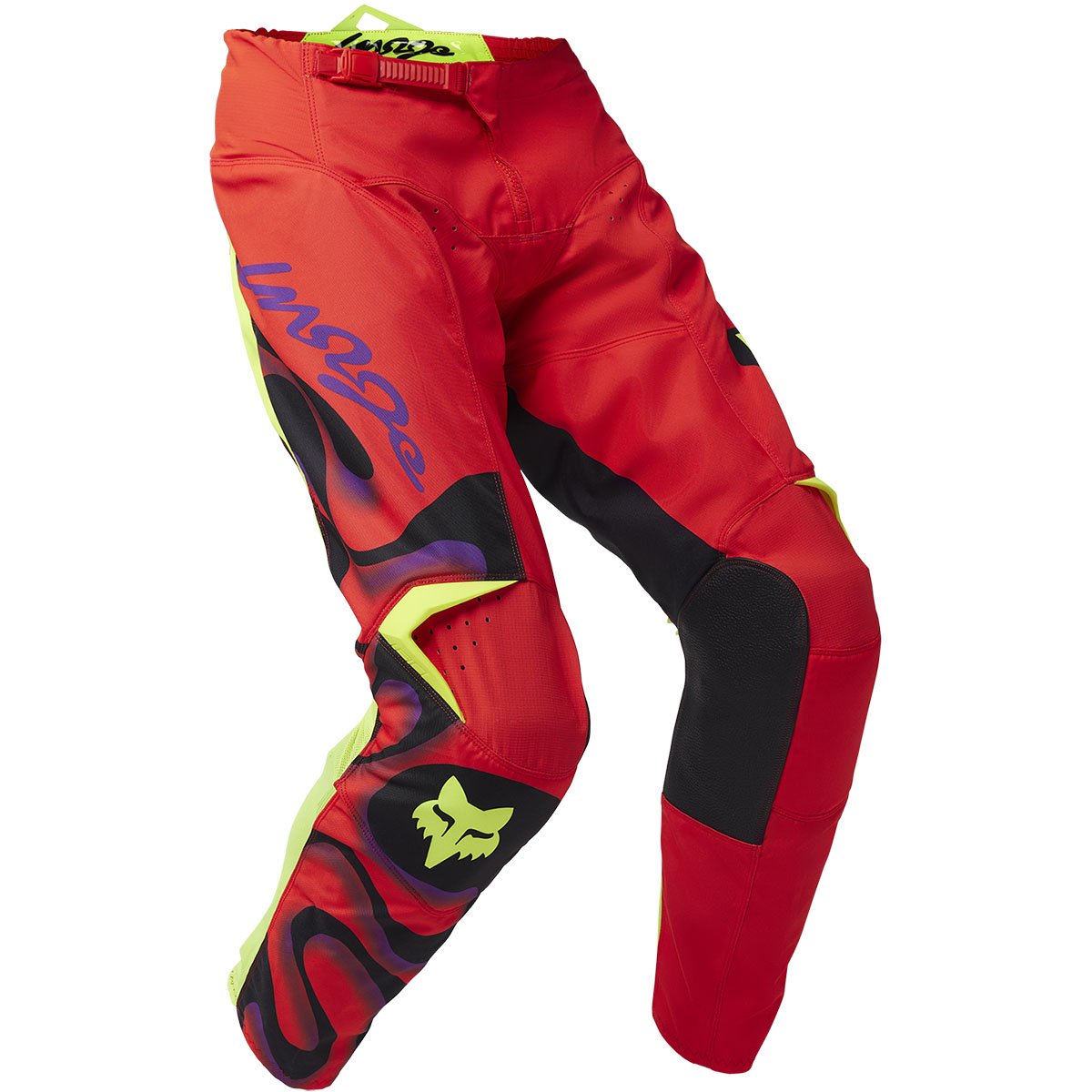 Pantalón Fox 180 Emotion rojo flúor 2025