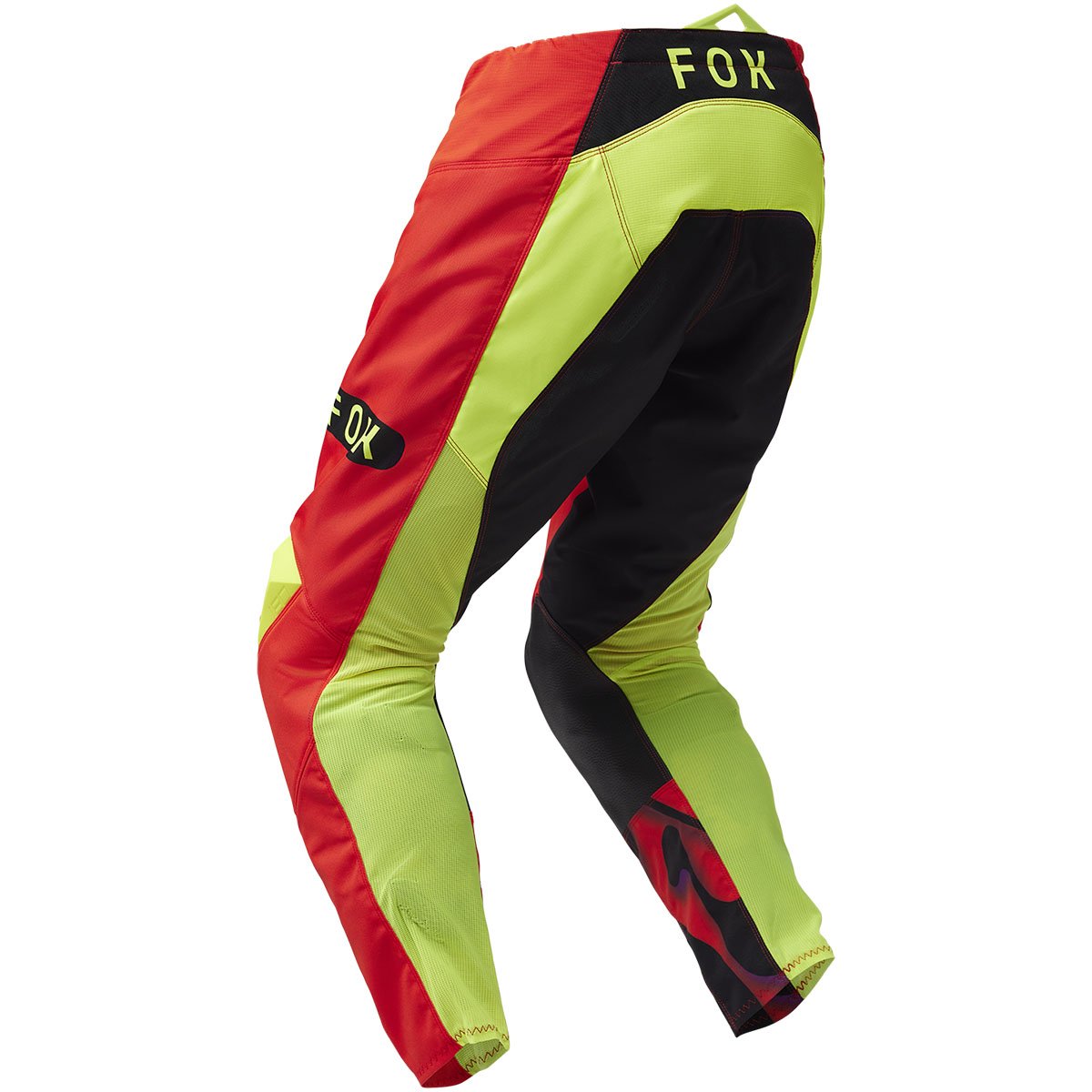 Pantalón Fox 180 Emotion rojo flúor 2025