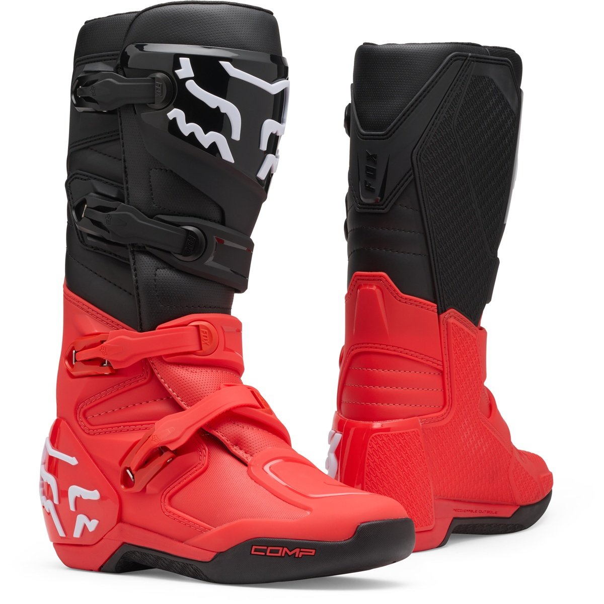 Botas Fox Comp rojo negro 2027