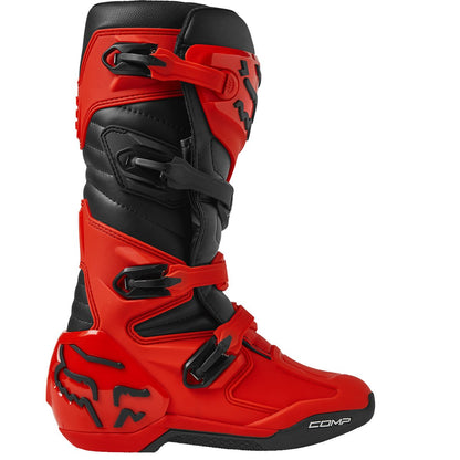 Botas Fox Comp rojo flúor