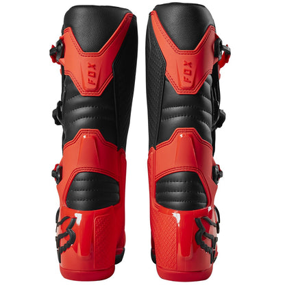 Botas Fox Comp rojo flúor