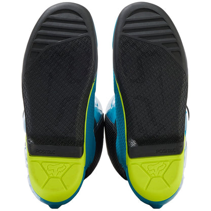 Botas Fox Comp azul amarillo