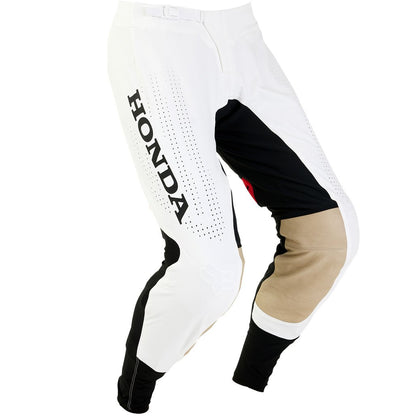 Pantalón Fox Flexair Honda negro blanco