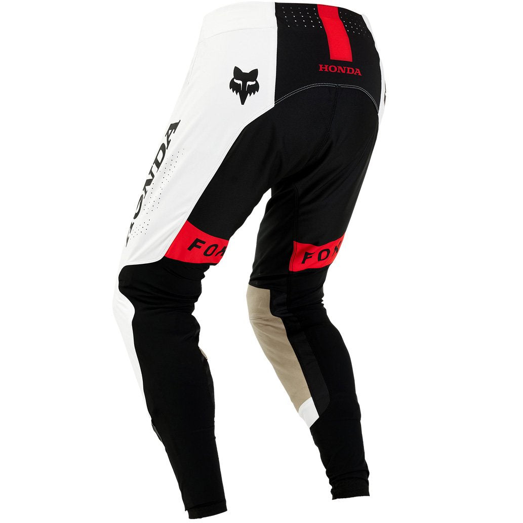 Pantalón Fox Flexair Honda negro blanco